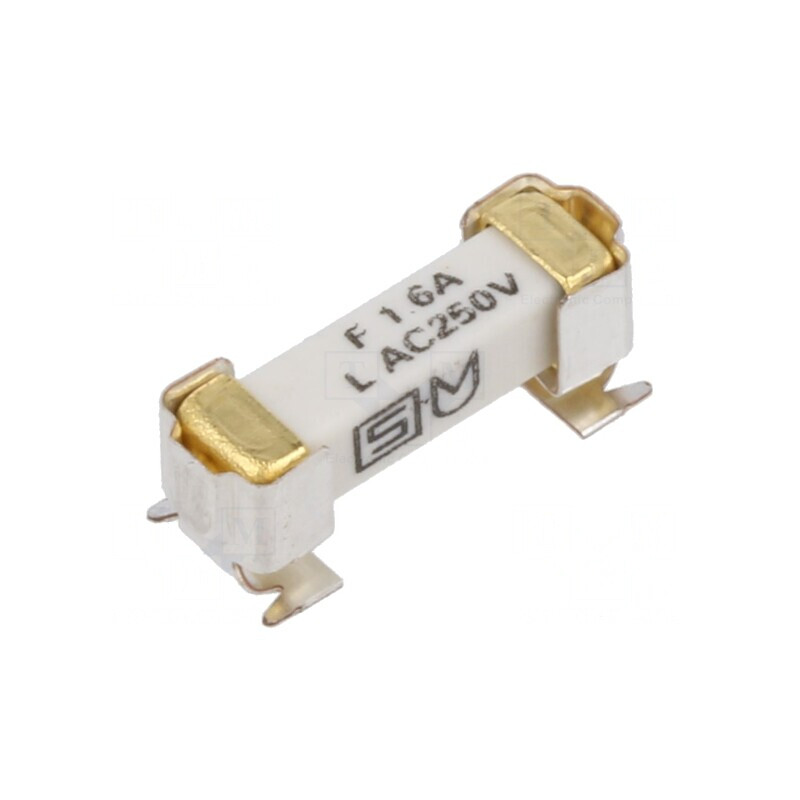 Siguranţă întârziere 1,6A 250V SMD cupru | Electronic-mag.ro | Componente Electronice