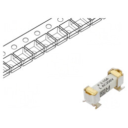 Siguranță întârziată 3,15A 250VAC 125VDC SMD cupru | Electronic-mag.ro | Componente Electronice