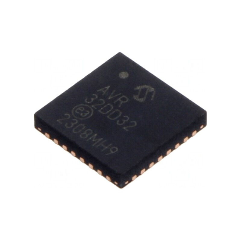 Microcontroler AVR VQFN32 27 Întrerupătoare 1 Comparator | Electronic-mag.ro | Componente Electronice