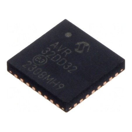 Microcontroler AVR VQFN32 27 Întrerupătoare 1 Comparator | Electronic-mag.ro | Componente Electronice