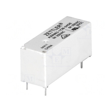 Releu Electromagnetic SPDT 24VDC 8A PCB | Electronic-mag.ro | Componente Electronice