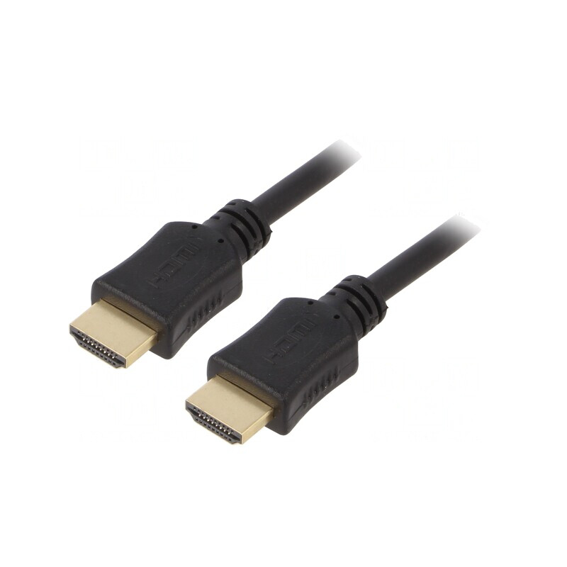 Cablu HDMI 2.0 1m Negru | Electronic-mag.ro | Componente Electronice
