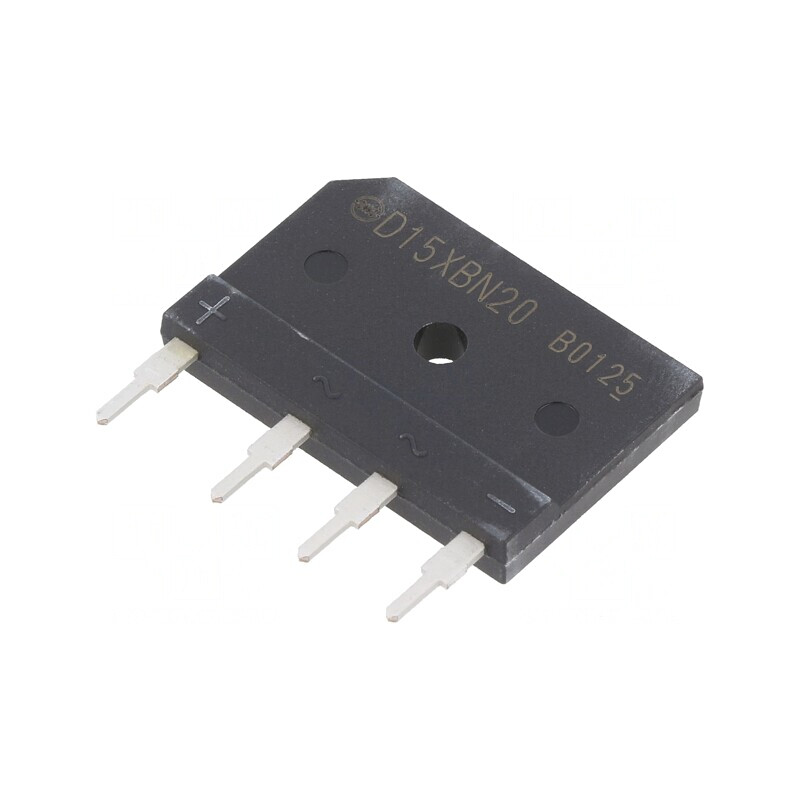 Punte Redresoare Monofazată 200V 15A | Electronic-mag.ro | Componente Electronice Punte Redresoare Monofazată 200V 15A | Electronic-mag.ro | Componente Electronice