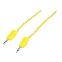 Cablu de măsurare mufă banană 2mm 1m | Electronic-mag.ro | Componente Electronice