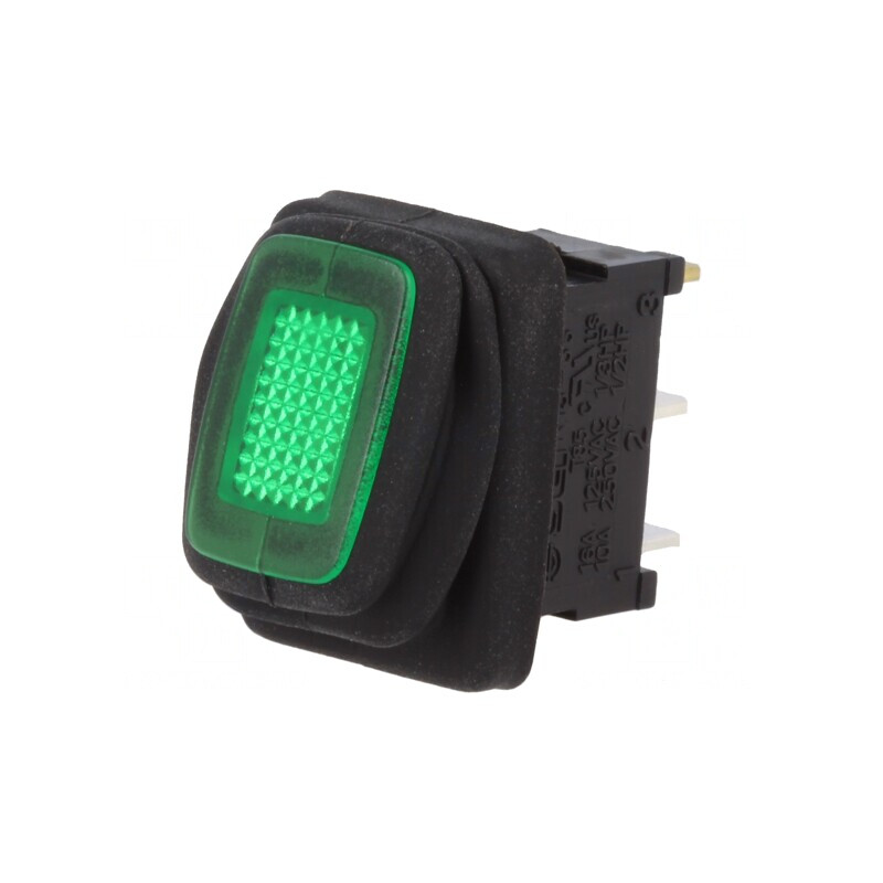 Întrerupător basculant verde ON-OFF 10A 250VAC IP65 cu lampă neon | Electronic-mag.ro | Componente Electronice Întrerupător basculant verde ON-OFF 10A 250VAC IP65 cu lampă neon | Electronic-mag.ro | Componente Electronice