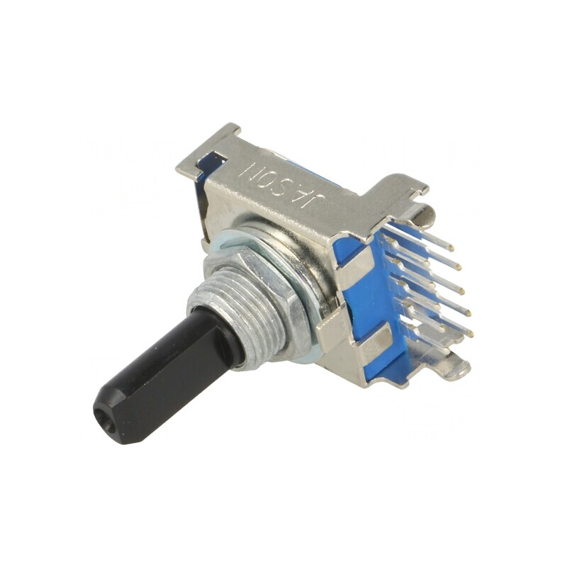 Comutator Rotativ 6 Pozitii 0.3A 16VDC 30° | Electronic-mag.ro | Componente Electronice