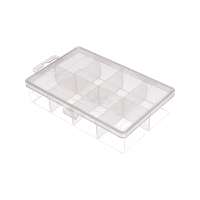 Container cu Partiții din Polipropilenă Transparentă | Electronic-mag.ro | Componente Electronice Container cu Partiții din Polipropilenă Transparentă | Electronic-mag.ro | Componente Electronice