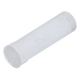 Tub LED Rotund Ø3,3mm Față Plat Drept | Electronic-mag.ro | Componente Electronice