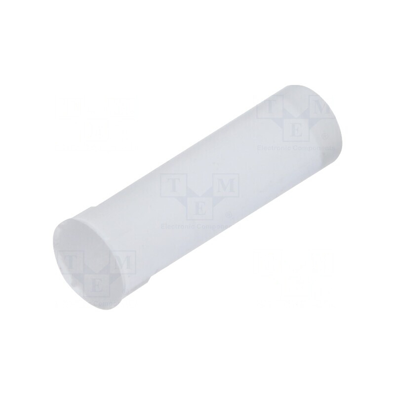 Tub LED Rotund Ø3,3mm Față Plat Drept | Electronic-mag.ro | Componente Electronice