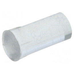 Tub LED Rotund Ø3,3mm Parte Frontală Plat Drept | Electronic-mag.ro | Componente Electronice
