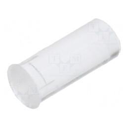 Tub pentru LED-uri; rotund; Ø3,3mm; Parte frontală: plat; drept