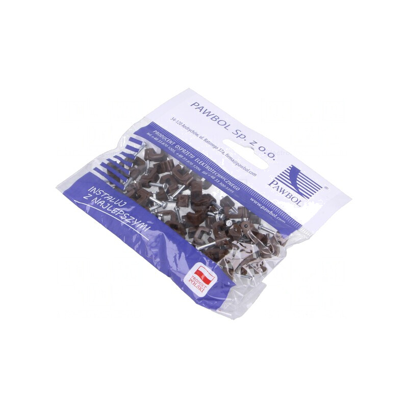 Suport Maro pentru Cablu Plat 2x0,75 | Electronic-mag.ro | Componente Electronice