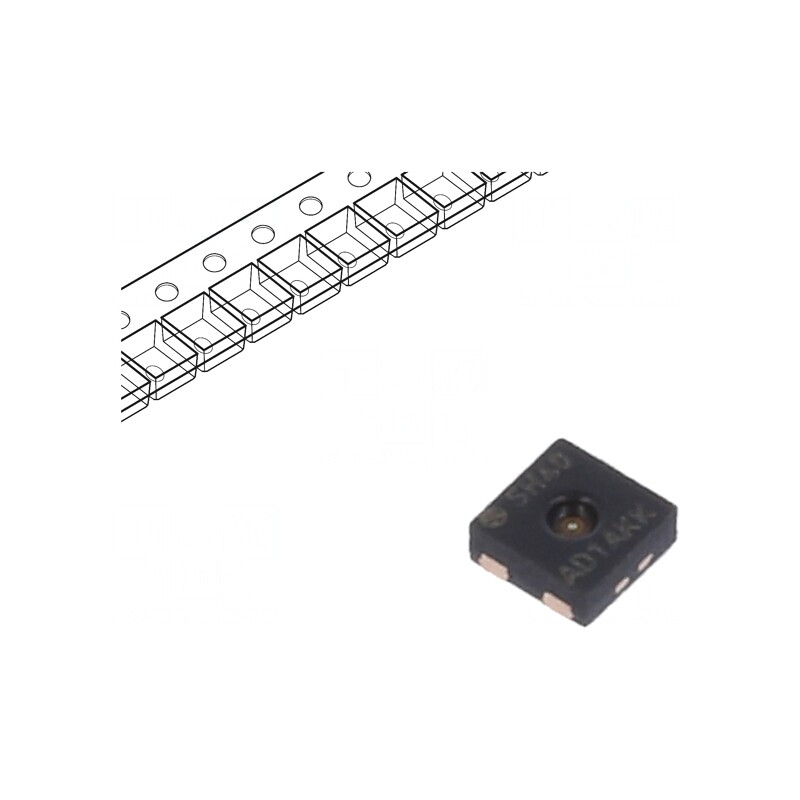 Senzor Temperatură și Umiditate 0-100%RH -40-125°C DFN4 SHT | Electronic-mag.ro | Componente Electronice