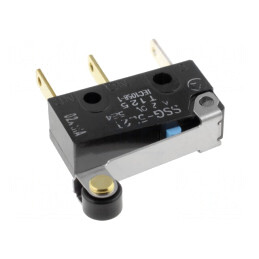 Microîntrerupător SPDT 3A/250VAC 4A/30VDC | Electronic-mag.ro | Componente Electronice