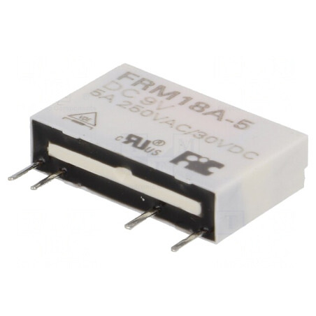 Releu Electromagnetic SPST-NO 9VDC 5A | Electronic-mag.ro | Componente Electronice