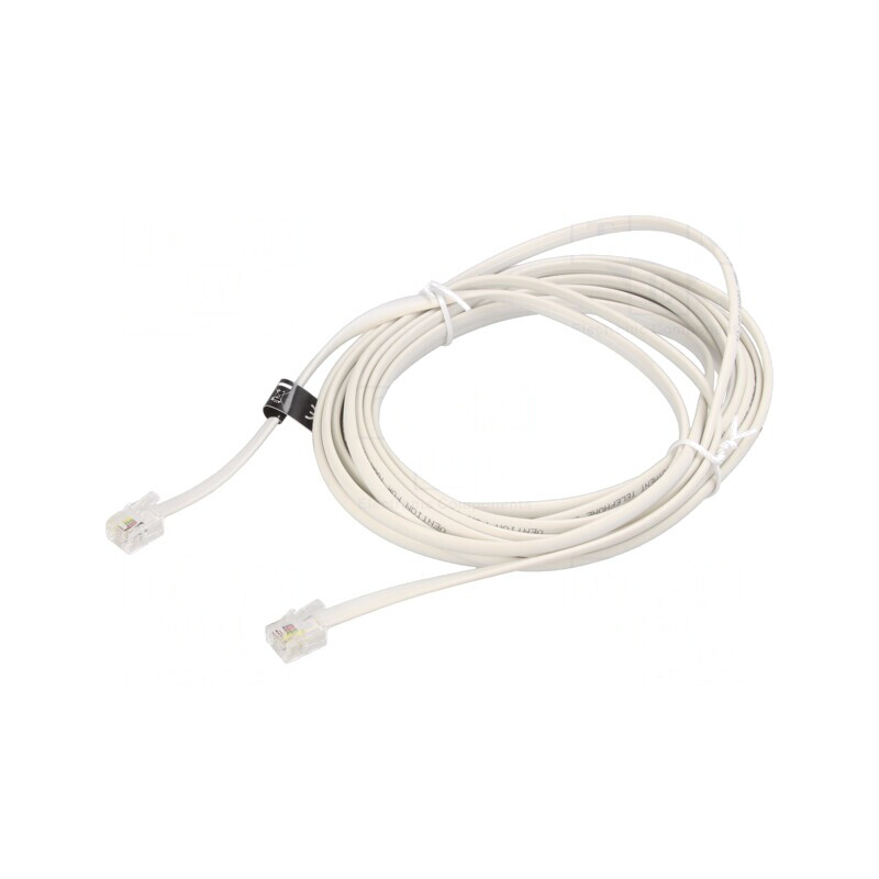 Cablu Telefon RJ11 Alb | Electronic-mag.ro | Componente Electronice Cablu Telefon RJ11 Alb | Electronic-mag.ro | Componente Electronice