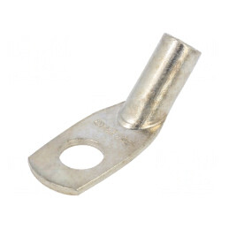 Vârf Inelar Tubular Crimpat M10 25mm2 45° | Electronic-mag.ro | Componente Electronice