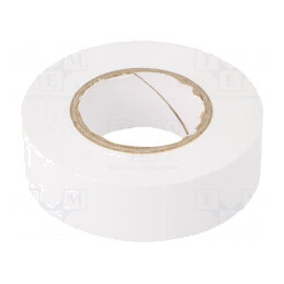 Bandă Electroizolantă Albă 19mm x 20m | Electronic-mag.ro | Componente Electronice