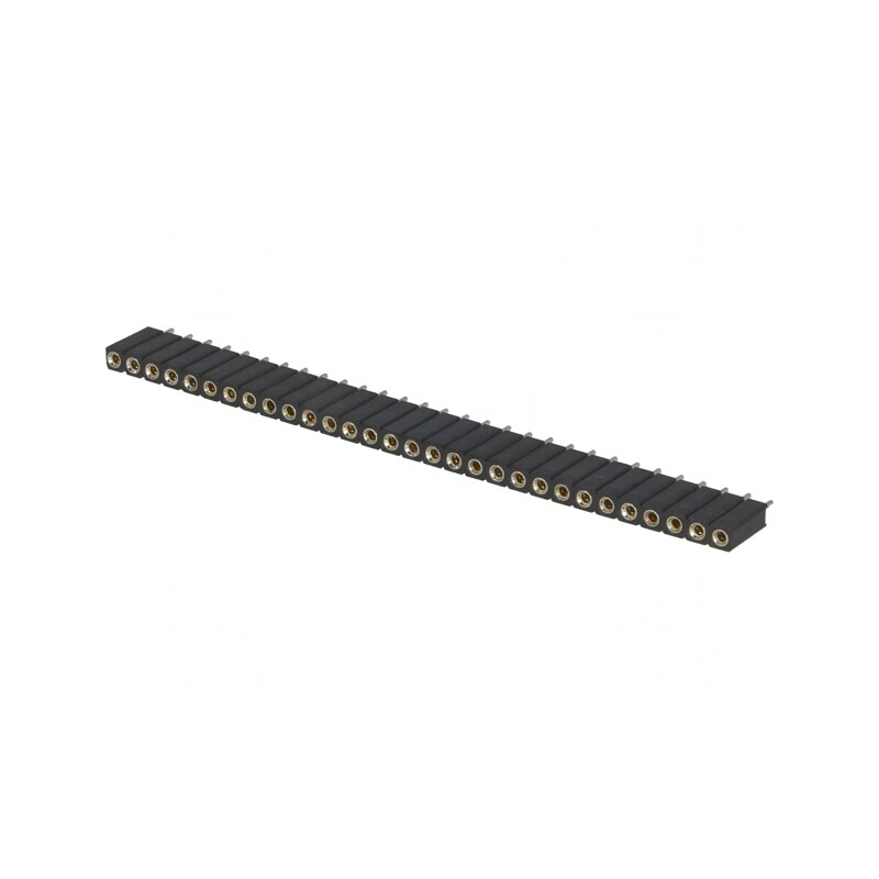 Soclu șiruri pini mamă 30 contacte 2,54mm | Electronic-mag.ro | Componente Electronice