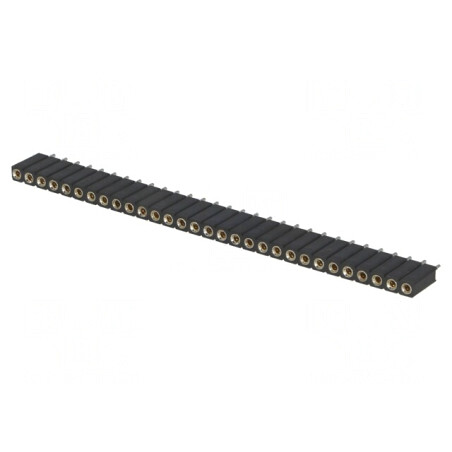 Soclu șiruri pini mamă 30 contacte 2,54mm | Electronic-mag.ro | Componente Electronice