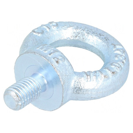 Şurub de Ridicare cu Ochi M12x20 Oţel Zincat 30mm | Electronic-mag.ro | Componente Electronice