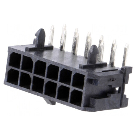 Conector Micro-Fit 3.0 12 pini 8,5A | Electronic-mag.ro | Componente Electronice