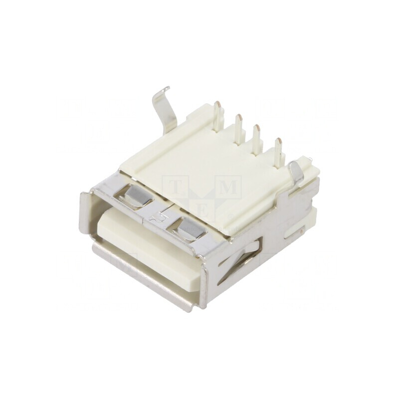 Soclu USB A PCB THT 4 pini 90° aurit USB 2.0 | Electronic-mag.ro | Componente Electronice Soclu USB A PCB THT 4 pini 90° aurit USB 2.0 | Electronic-mag.ro | Componente Electronice