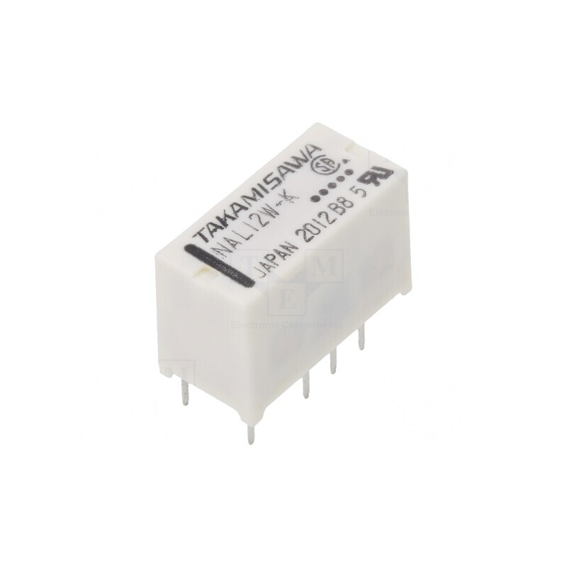 Releu electromagnetic DPDT 12VDC 2A PCB | Electronic-mag.ro | Componente Electronice