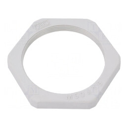 Piuliță Poliamidă M50 8mm 60mm Gri 1,5 Pas | Electronic-mag.ro | Componente Electronice