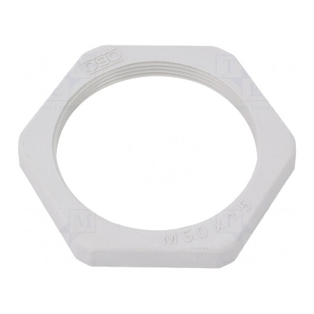 Piuliță Poliamidă M50 8mm 60mm Gri 1,5 Pas | Electronic-mag.ro | Componente Electronice