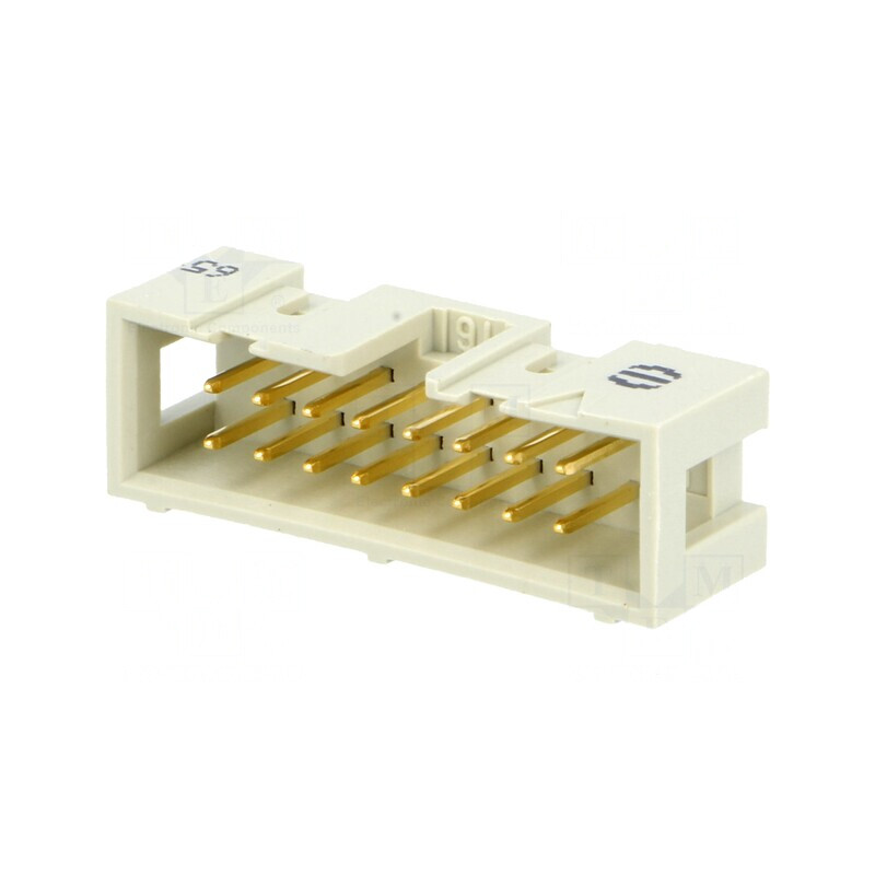 Soclu IDC tată 16 pini drept THT 1,27mm 2,54mm | Electronic-mag.ro | Componente Electronice Soclu IDC tată 16 pini drept THT 1,27mm 2,54mm | Electronic-mag.ro | Componente Electronice