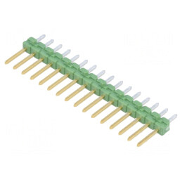 Şir Pini 16-Pin Drept 2,54mm AMPMODU MOD II Tată | Electronic-mag.ro | Componente Electronice