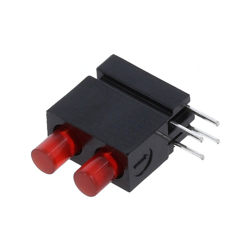 LED Roșu 3mm 20mA 100° | Electronic-mag.ro | Componente Electronice