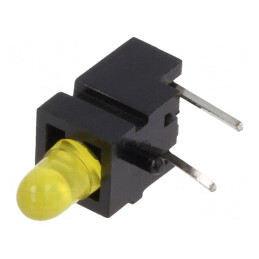 LED Galben 2,8mm 1 Diode 20mA 60° 10-20mcd | Electronic-mag.ro | Componente Electronice