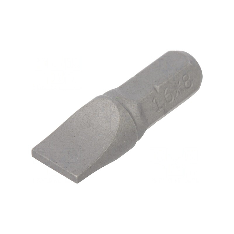 Capăt șurubelniță plată 8x1.6mm 25mm | Electronic-mag.ro | Componente Electronice