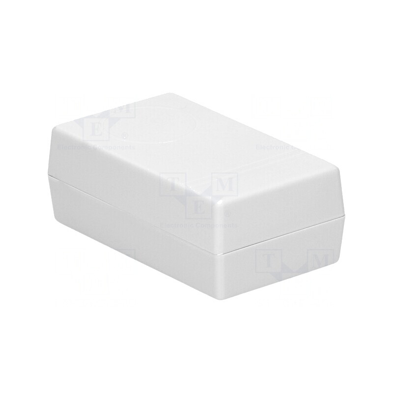 Carcasă Universală Polistiren Gri 70.9mm x 120.5mm x 45mm | Electronic-mag.ro | Componente Electronice