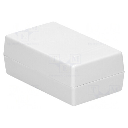Carcasă Universală Polistiren Gri 70.9mm x 120.5mm x 45mm | Electronic-mag.ro | Componente Electronice