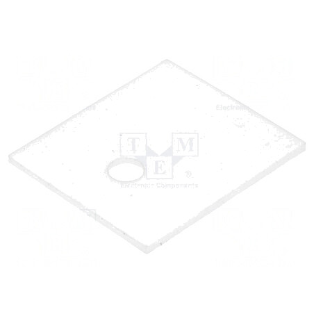 Suport Termoconductor Ceramic TO3P 20x23x1mm | Electronic-mag.ro | Componente Electronice
