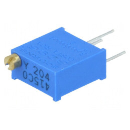 Potentiometru Multitura 200kΩ 500mW THT ±10% | Electronic-mag.ro | Componente Electronice