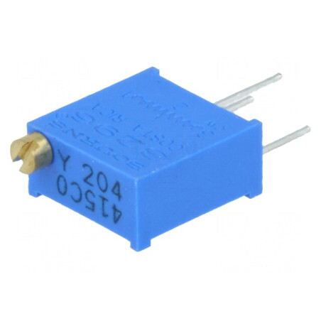 Potentiometru Multitura 200kΩ 500mW THT ±10% | Electronic-mag.ro | Componente Electronice