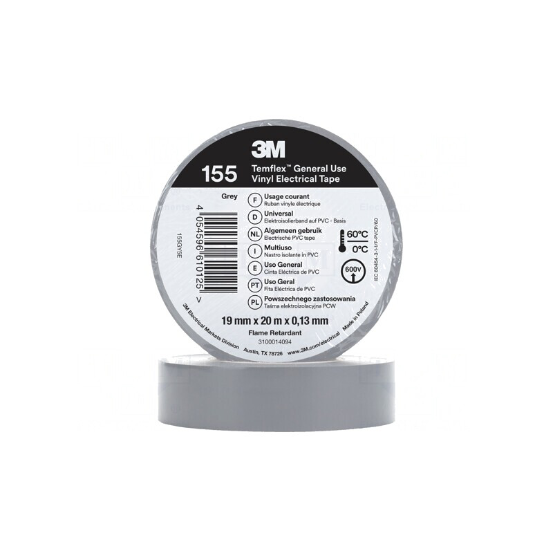 Bandă Electroizolantă Gri 19mm x 20m | Electronic-mag.ro | Componente Electronice