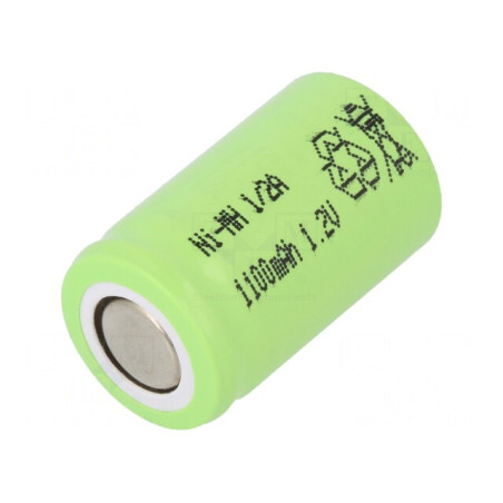 Baterie Ni-MH 1,2V 1100mAh 1/2A | Electronic-mag.ro | Componente Electronice