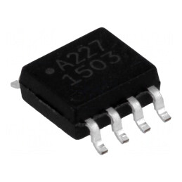 Optocuplor SMD SO8 3,75kV 80V 2 Canale | Electronic-mag.ro | Componente Electronice