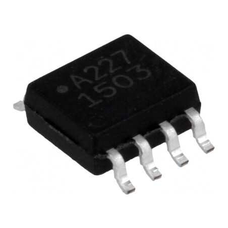Optocuplor SMD SO8 3,75kV 80V 2 Canale | Electronic-mag.ro | Componente Electronice
