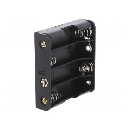 Suport Baterii AA R6 4x pentru PCB | Electronic-mag.ro | Componente Electronice