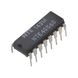Decodor BCD Digital cu Afișaj 7 Segmente, 1 Canal, 4 Intrări | Electronic-mag.ro | Componente Electronice
