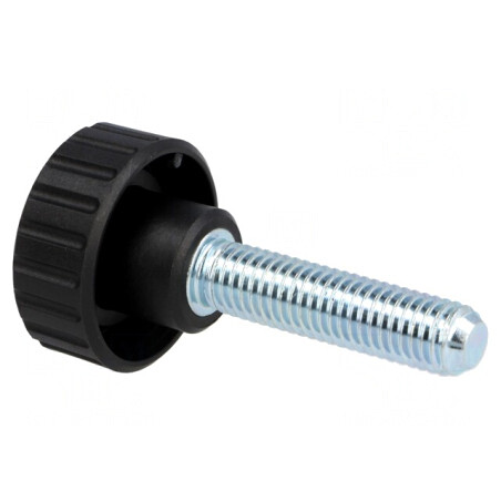 Buton Reglare Poliamidă Ø32mm M10 40mm H22mm | Electronic-mag.ro | Componente Electronice
