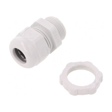 Garnitură Etanșare PG16 IP68 Poliamidă Gri Light | Electronic-mag.ro | Componente Electronice