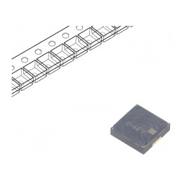 Traductor de sunet: semnalizator piezoelectric; -20÷70°C; H: 3mm