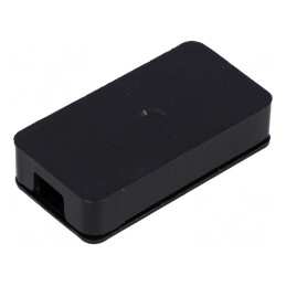Cutie Conexiuni ABS Neagră 49x25.5x11mm | Electronic-mag.ro | Componente Electronice